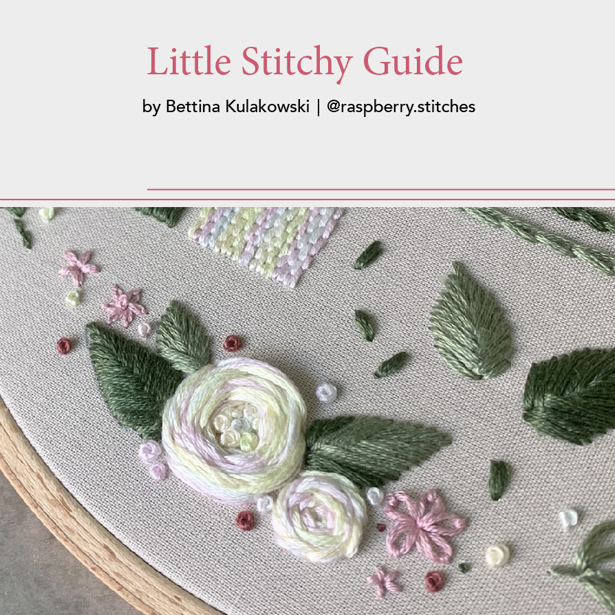 Little Stitchy Guide - Learn the basics of embroidery EN + DE