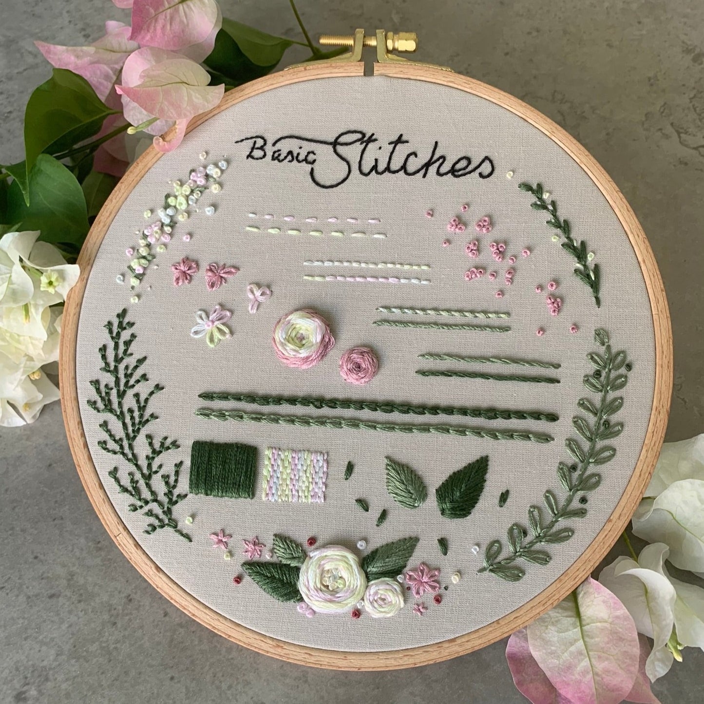 Little Stitchy Guide - Learn the basics of embroidery EN + DE